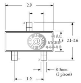 AC8SR-L1տ옷ƬSOT23bߴ